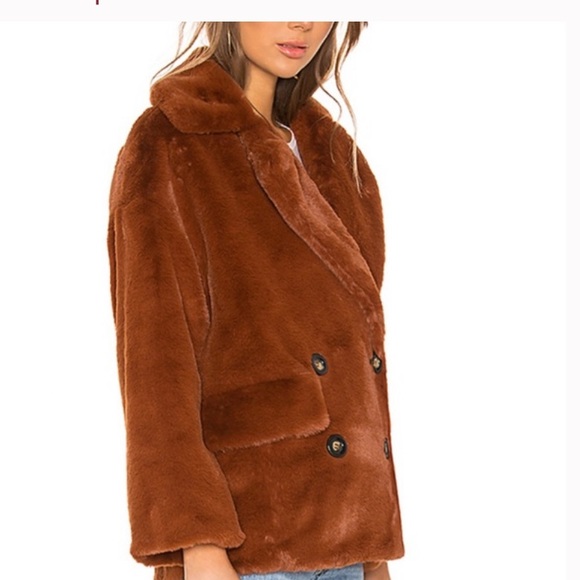 Free People Faux Teddy Coat - Picture 7 of 10